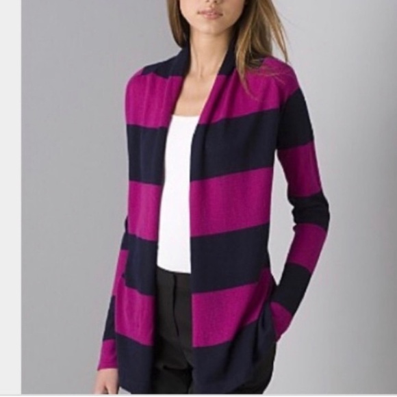 Theory 100% Cashmere Ashtry Gray Navy Open Cardigan - XS - Picture 4 of 10